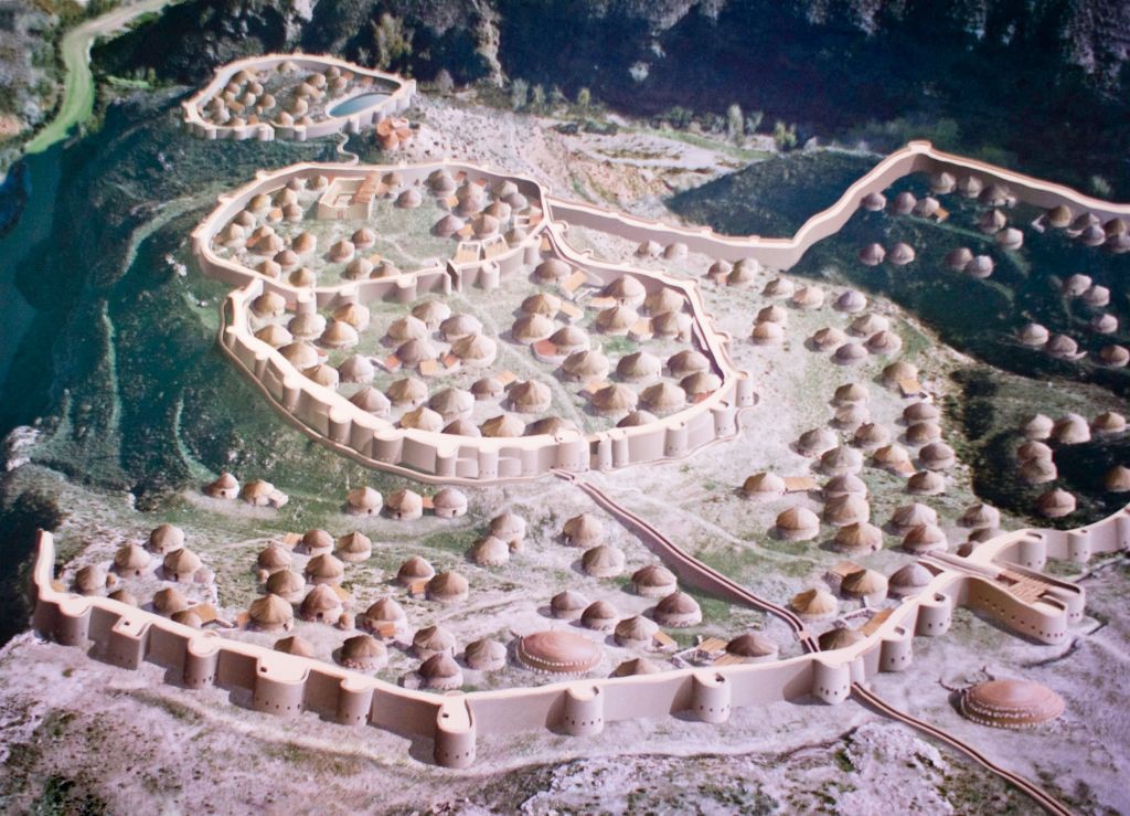 yacimiento arqueologico del poblado prehistorico de los millares en almeria