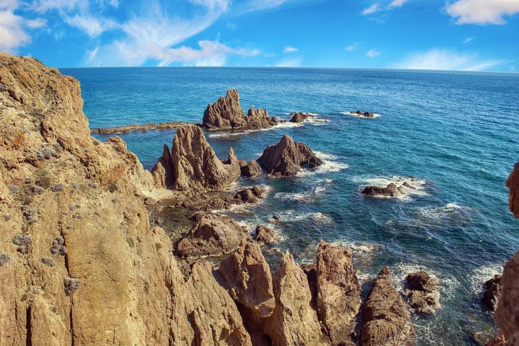 que ver y hacer en almeria arrecife de las sirenas cabo de gata
